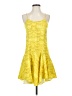 Tibi 100% Polyester Yellow Cocktail Dress Size 0 - photo 1