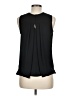CUE 100% Polyester Black Sleeveless Blouse Size 8 - photo 2