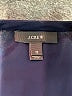 J.Crew 100% Viscose Stripes Blue Black Long Sleeve Blouse Size 12 - photo 7