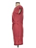 Gap Solid Burgundy Casual Dress Size XS - photo 5