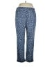 Ruby Rd. Print Blue Casual Pants Size 16 - photo 1