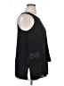 DG^2 by Diane Gilman 100% Polyester Black Sleeveless Blouse Size XL - photo 4