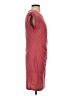 Gap Solid Burgundy Casual Dress Size XS - photo 4
