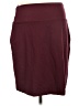 Apt. 9 Solid Burgundy Casual Skirt Size L - photo 2