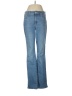 NYDJ Hearts Blue Jeans Size 6 - photo 1
