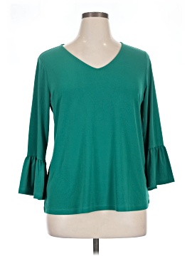 Susan Graver 3/4 Sleeve Top