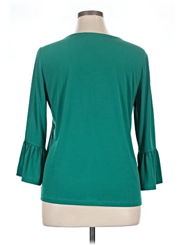 Susan Graver 3/4 Sleeve Top (view 2)