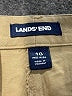 Lands' End Solid Tan Khaki Shorts Size 18 - photo 3