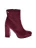 Guess Burgundy Ankle Boots Size 8 1/2 - photo 1