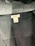 J.Crew Factory Store 100% Polyester Black Long Sleeve Blouse Size L - photo 7