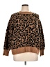 Old Navy Animal Print Brown Pullover Sweater Size XL - photo 1