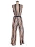 Monteau Stripes Orange Blue Jumpsuit Size M - photo 2