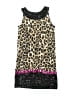 Justice Animal Print Black Dress Size 8 - photo 1