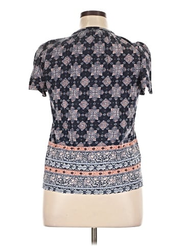 Lucky Brand Short Sleeve Blouse (view 2)