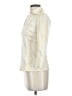 Cache Ivory 3/4 Sleeve Button-Down Shirt Size S - photo 5