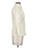 Cache Ivory 3/4 Sleeve Button-Down Shirt Size S - photo 4