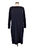 Chico's Solid Blue Casual Dress Size Lg (2) - photo 1