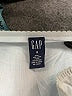 Gap 100% Linen Tie-dye Blue Casual Skirt Size 0 - photo 4