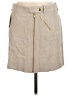 J.Crew 100% Linen Tan Casual Skirt Size 6 - photo 1