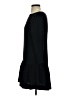 J.Crew Solid Black Casual Dress Size 2 - photo 5