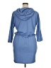 Culture Code Solid Blue Casual Dress Size XL - photo 2