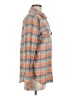 O'Neill 100% Cotton Plaid Orange Long Sleeve Button-Down Shirt Size M - photo 4