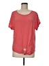Buffalo by David Bitton 100% Viscose Red Short Sleeve Top Size M - photo 1