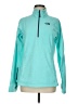 The North Face 100% Polyester Teal Sweatshirt Size M - photo 1