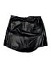 Ci Sono 100% Polyurethane Solid Black Skort Size L - photo 1