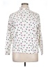 Croft & Barrow 100% Cotton Print White Pullover Sweater Size 1X - photo 1
