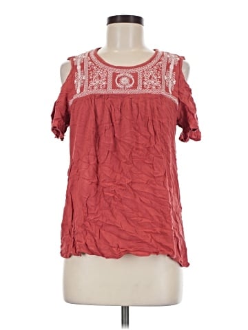 St. John's Bay Short Sleeve Blouse (view 1)