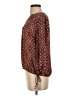 Laundry by Shelli Segal 100% Polyester Brown Long Sleeve Polo Size S - photo 5