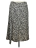 DKNY 100% Polyester Animal Print Gold Casual Skirt Size 14 - photo 2
