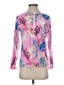 Pink Pineapple Pink Long Sleeve Polo Size S - photo 1