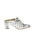 Hobbs London Animal Print Ivory Mule/Clog Size EU 42 - photo 1