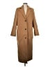 Nasty Gal Inc. 100% Polyester Tan Trenchcoat Size 6 - photo 1