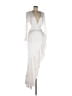 Mac Duggal 100% Polyester White Cocktail Dress Size 10 - photo 1