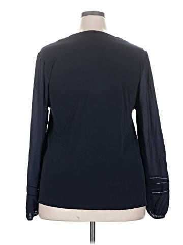 Ann Taylor Long Sleeve Blouse (view 2)
