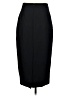 Milly 100% Polyester Hearts Black Formal Skirt Size 4 - photo 2
