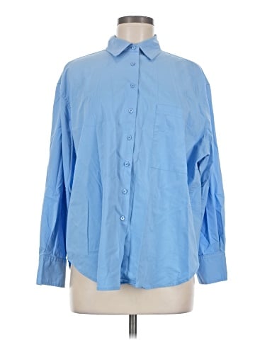 T Tahari Long Sleeve Button-Down Shirt (view 1)