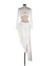 Mac Duggal 100% Polyester White Cocktail Dress Size 10 - photo 2