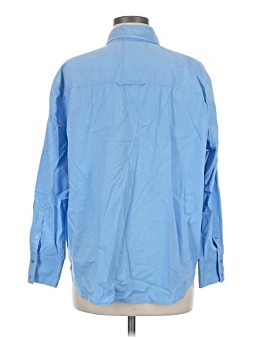 T Tahari Long Sleeve Button-Down Shirt (view 2)
