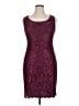 Studio Y Burgundy Cocktail Dress Size XL - photo 1
