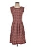 Max Studio Hearts Burgundy Casual Dress Size XS - photo 1