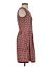Max Studio Hearts Burgundy Casual Dress Size XS - photo 4