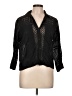 Zara Black 3/4 Sleeve Blouse Size L - photo 1