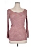 M Missoni Pink Gray Long Sleeve Top Size 14 - photo 1