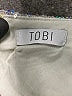 TOBI 100% Polyamide Metallic Silver Cocktail Dress Size M - photo 7