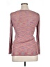 M Missoni Pink Gray Long Sleeve Top Size 14 - photo 2