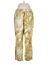 Pilcro Paisley Gold Ivory Casual Pants Size M - photo 1